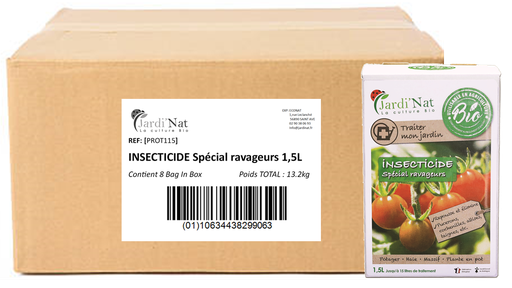 Carton : Insecticide 1,5L*(8 unités)