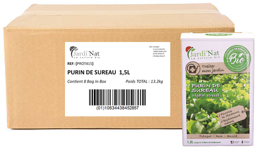 Carton : Purin de sureau 1,5L*(8 unités)