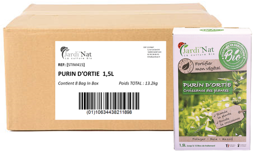 [DISSTIM415] Carton : Purin d'ortie 1,5L*(8 unités)