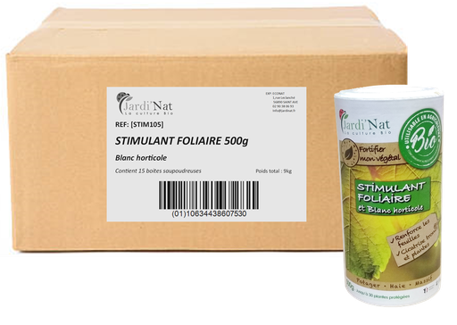 [DISSTIM105] Carton :  Stimulant foliaire 500g*(15 unités)